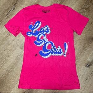 Shania Twain pink graphic tee Size M